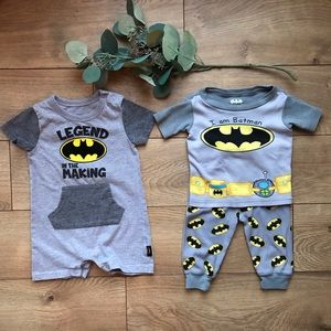 12M Batman One-Piece & Pajamas